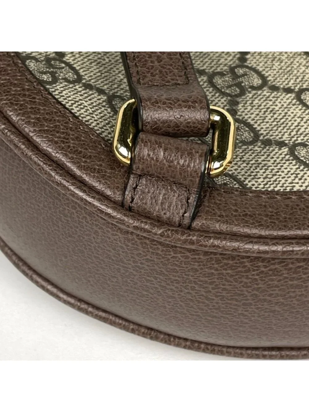 Gucci Ophidia GG Backpack Sherry Line Mini Brown